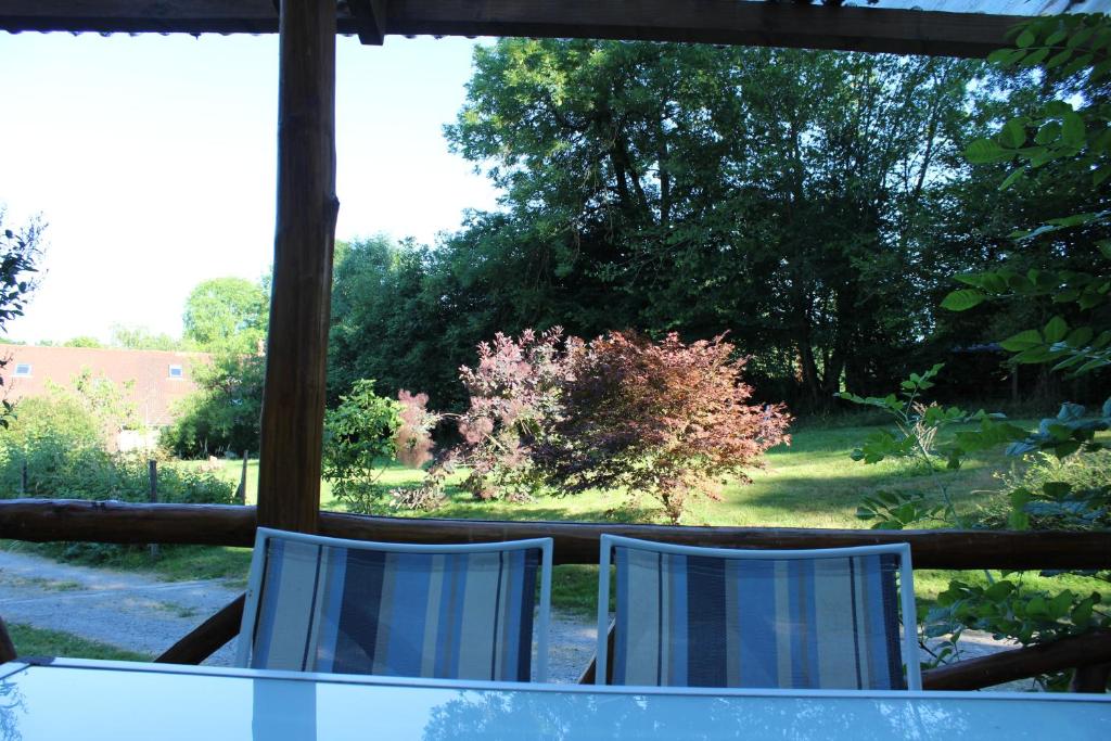 Zahrada ubytování Camping la Chevauchée