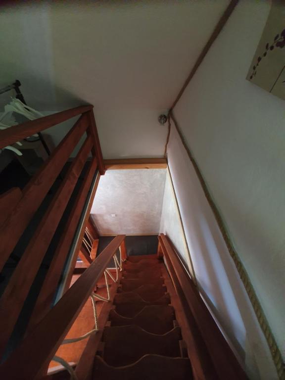 Postel nebo postele na pokoji v ubytování Domek Adusiówka