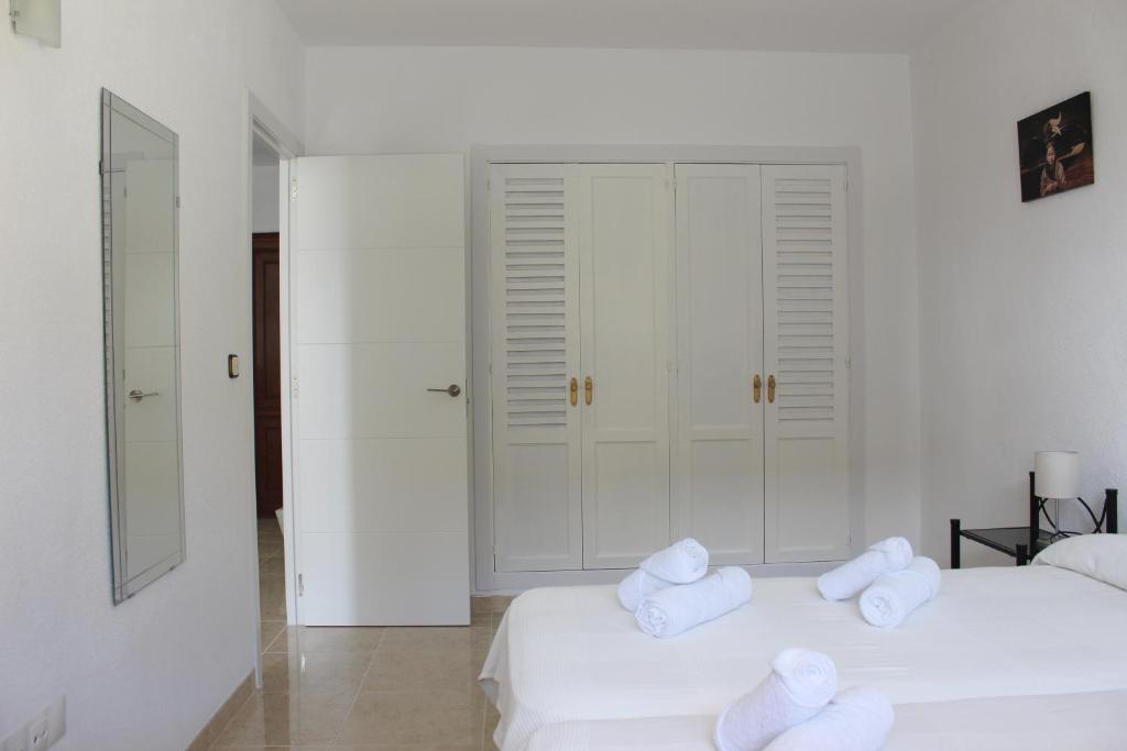 Postel nebo postele na pokoji v ubytování Apartamento Ronda IV - Los Boliches