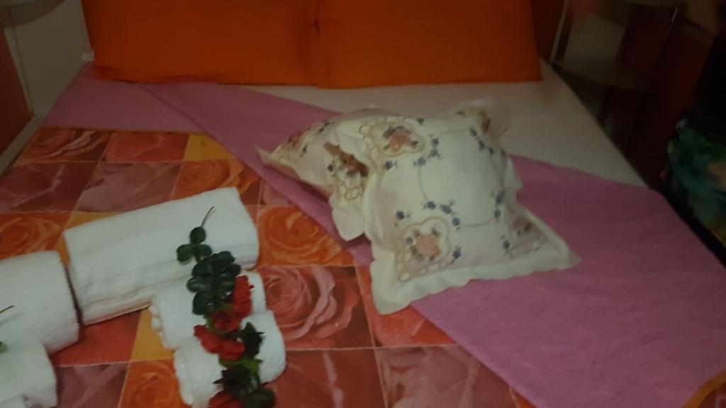Postel nebo postele na pokoji v ubytování B&B Mamma Splendora