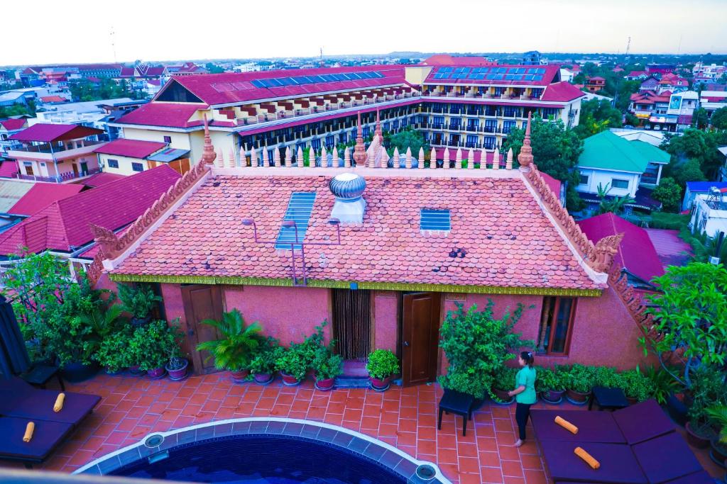 Budova, kde se hotel nachází