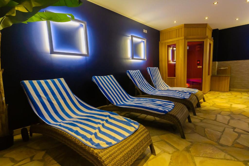 Posezení v ubytování Hotel Pracha