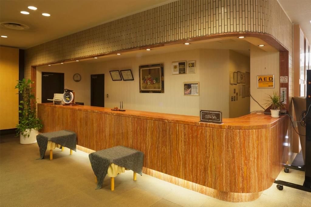 Vstupní hala nebo recepce v ubytování Yuzawa Toei Hotel