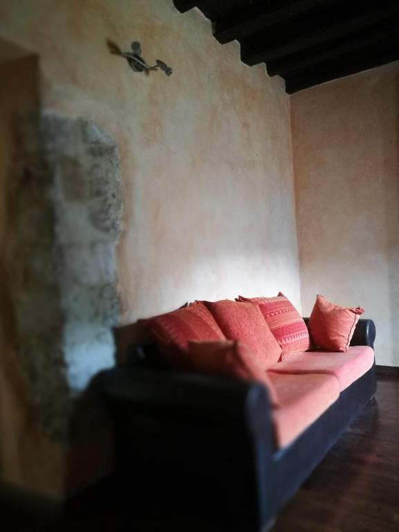 A seating area at La Rocchetta
