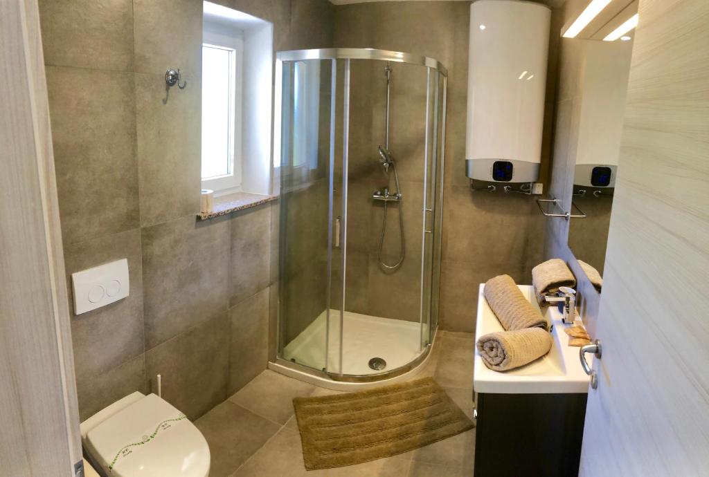 Koupelna v ubytování Apartments VIP Residence