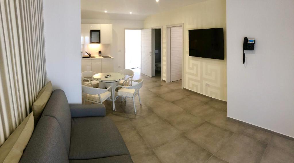 TV a/nebo společenská místnost v ubytování Apartments VIP Residence