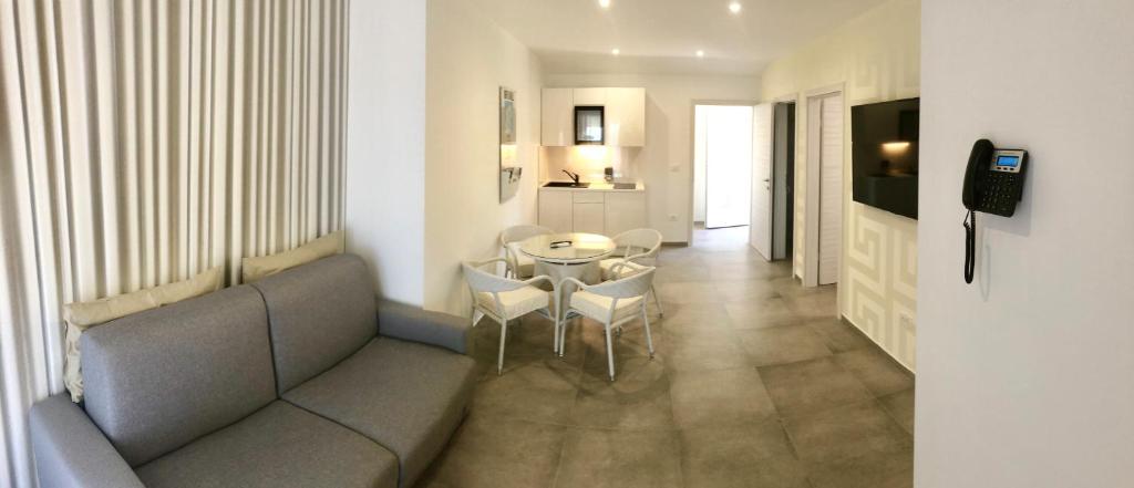 TV a/nebo společenská místnost v ubytování Apartments VIP Residence