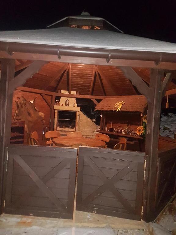 Gril pre hostí v dovolenkovom dome