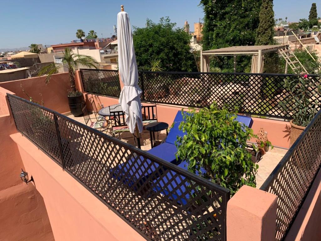 Zahrada ubytování Riad Abaka hotel & boutique