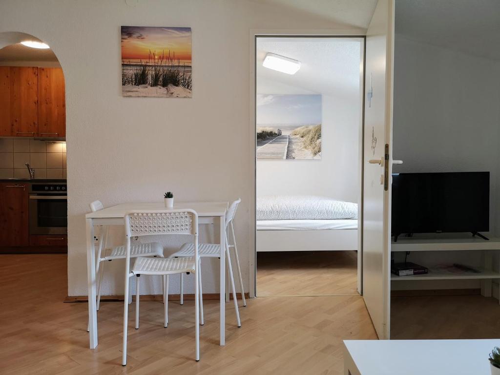 TV/trung tâm giải trí tại Sankt-Nikolaus Old Town City Apartment