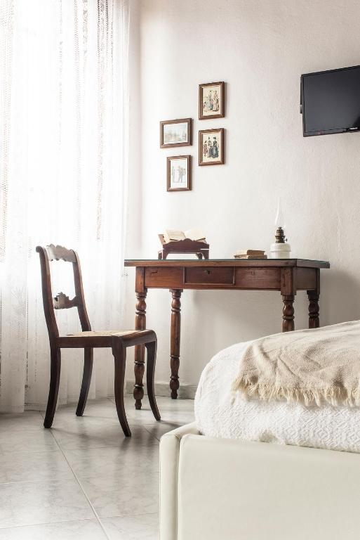 TV a/nebo společenská místnost v ubytování A casa di Irma e Nilo