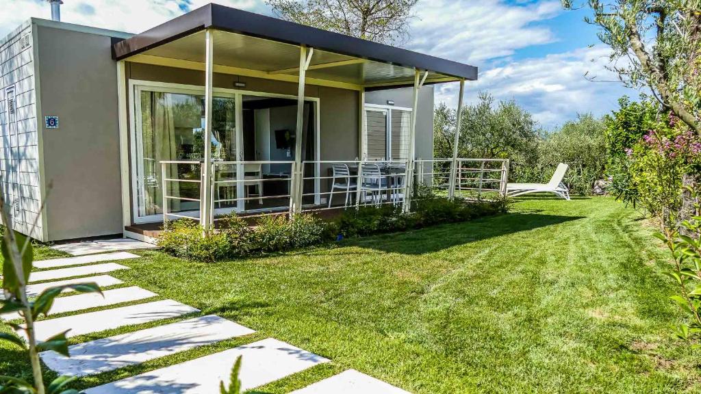 Zahrada ubytování Agricampeggio Oasi del Garda