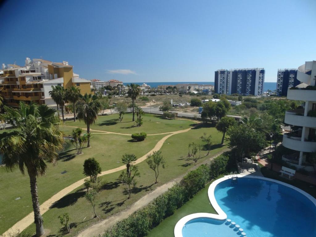 Bazén v ubytovaní Apartamento Panorama View, Panorama Park, Punta Prima, Torrevieja alebo v jeho blízkosti