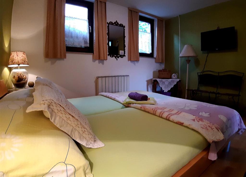 Postel nebo postele na pokoji v ubytování Hostel Pansion Lion