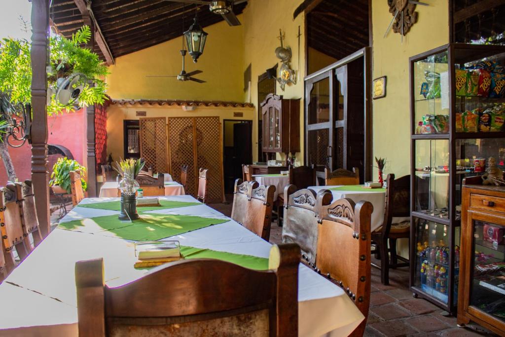 Restaurace v ubytování Casa Hotel Guaracú