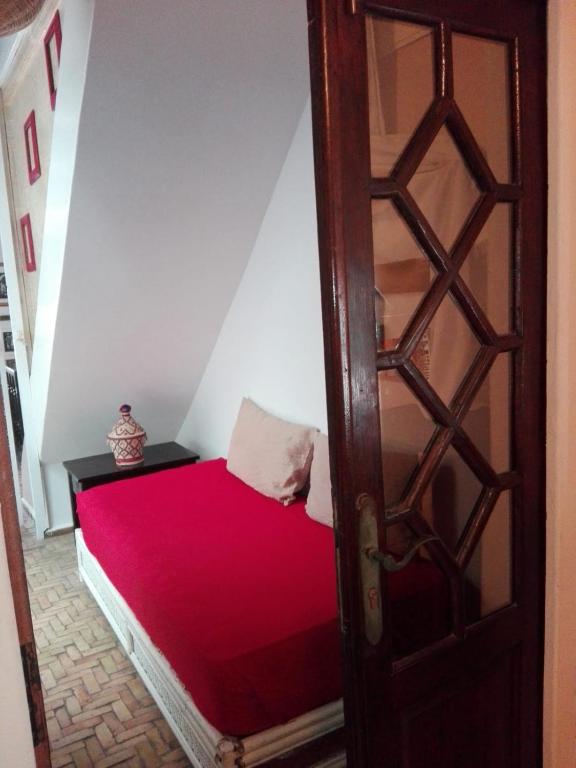Postel nebo postele na pokoji v ubytování Dar El Paco