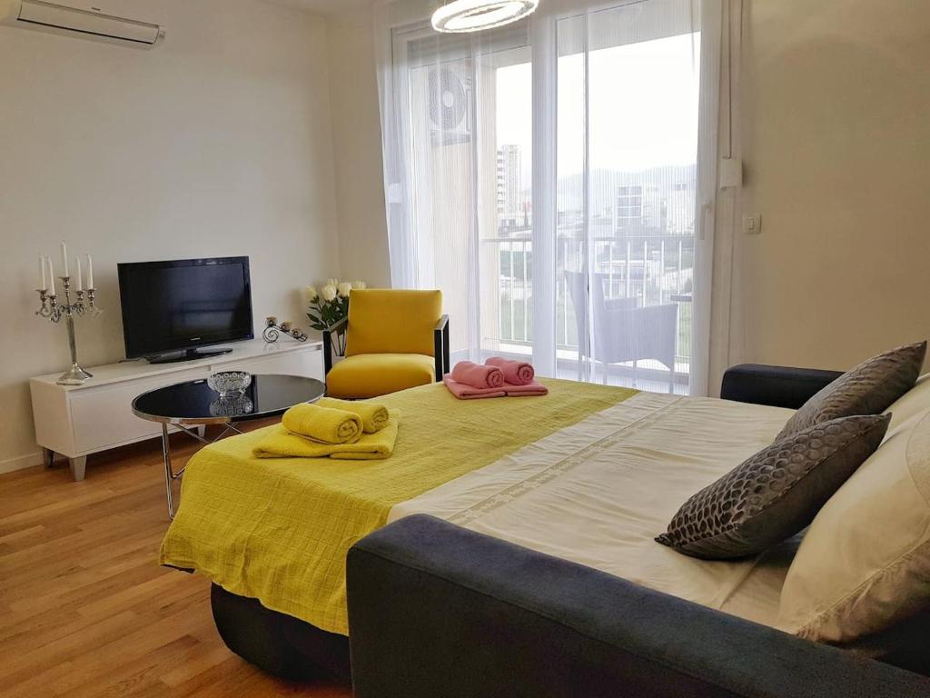 Posteľ alebo postele v izbe v ubytovaní Apartment Ante&Marijana