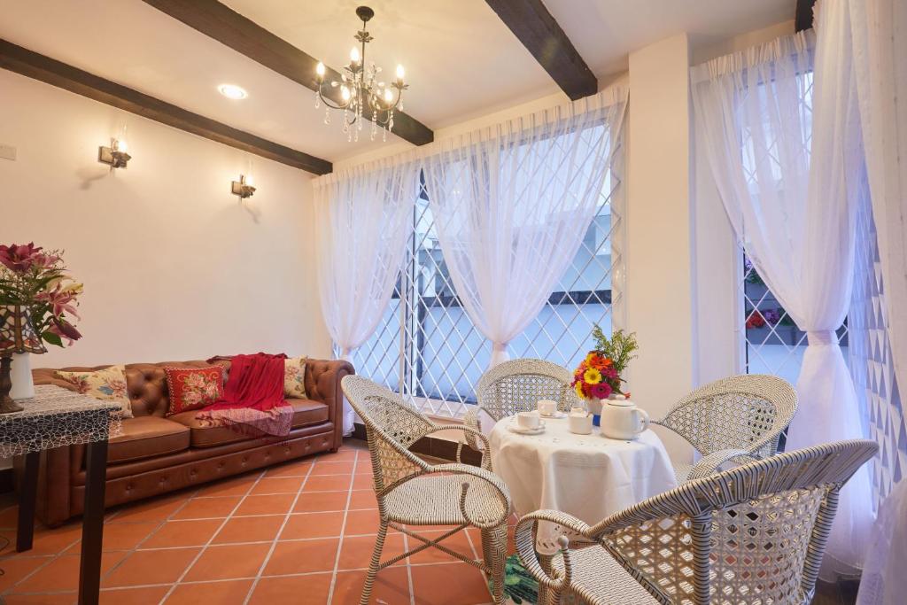 Posezení v ubytování Ahn-Yi Residence