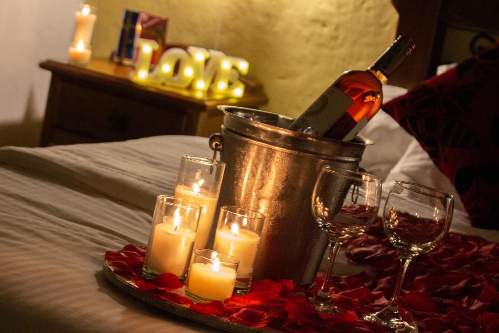 Nápoje v ubytování Casa Hotel Guaracú