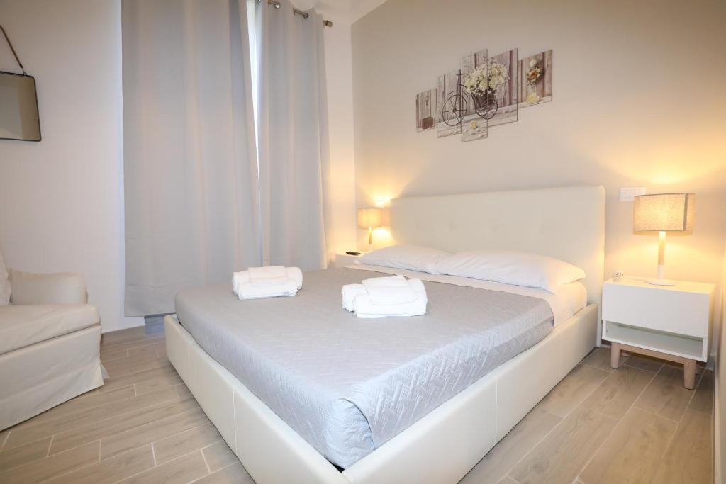 Posteľ alebo postele v izbe v ubytovaní Unique luxury apartment and rooms