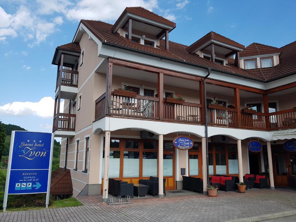 Budova, kde se penzion nachází