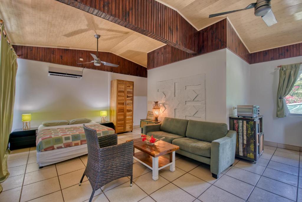 Posezení v ubytování CariPro Apartments