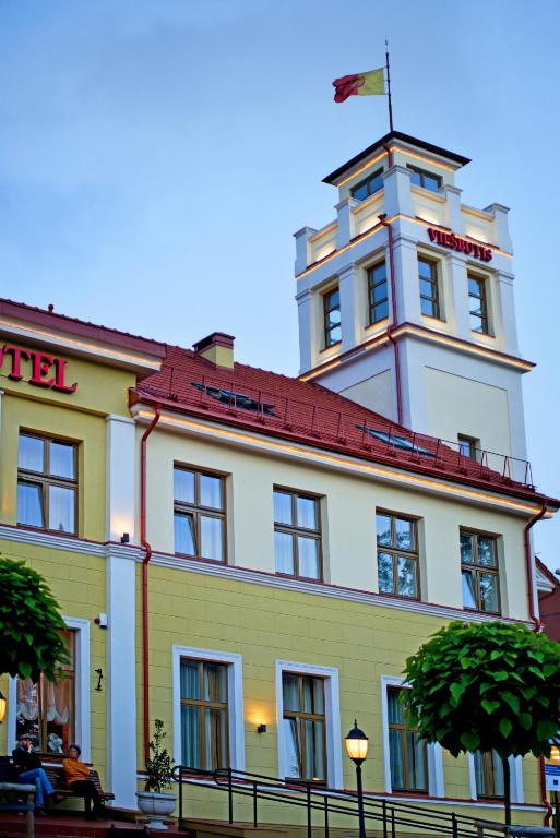 Budova, kde se hotel nachází
