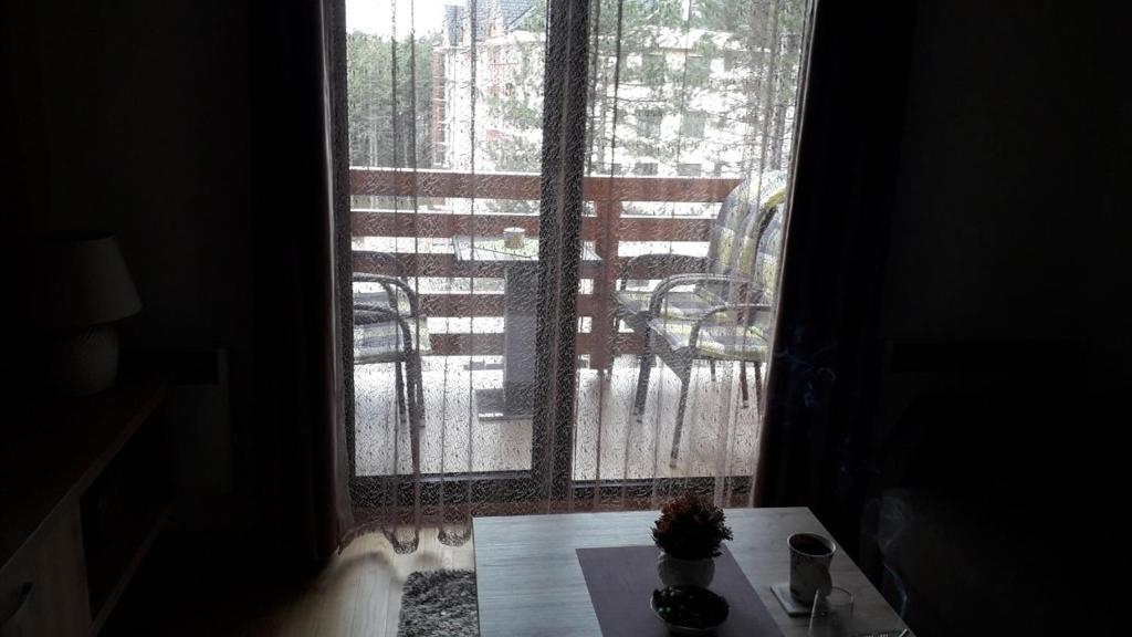 Balkón nebo terasa v ubytování Apartman Nana Svetogorska 19 ,stan 17