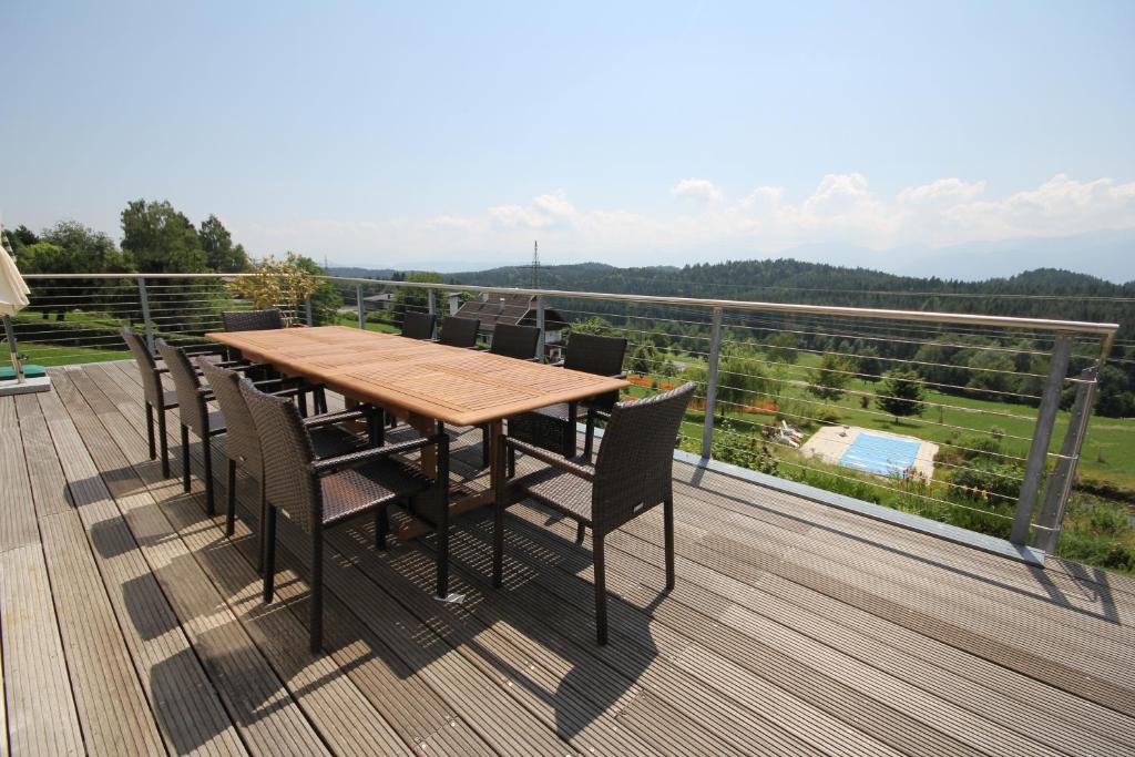 Balkón nebo terasa v ubytování Villa Stressless
