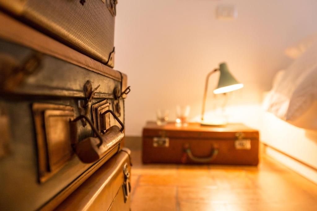Posteľ alebo postele v izbe v ubytovaní Room En Suite la Corte Assisi