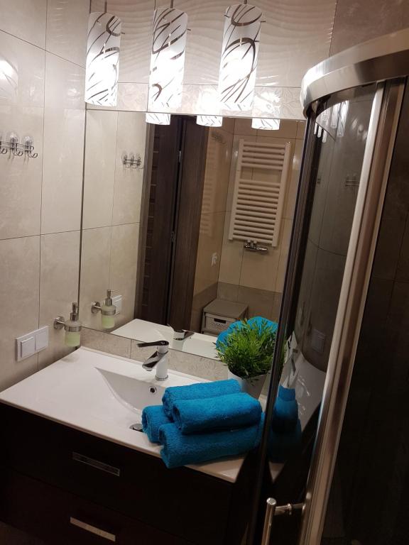 Kúpeľňa v ubytovaní Apartament Ibiza przy plaży
