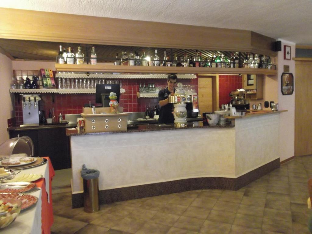 Nápoje v ubytování Hotel Adele