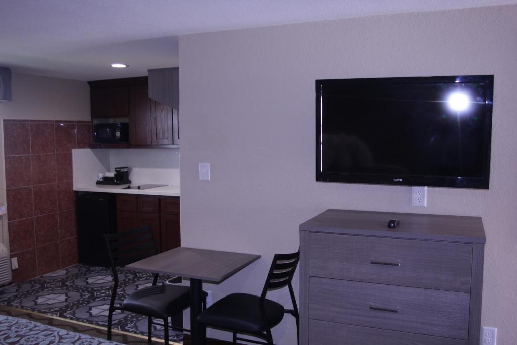 Kuchyň nebo kuchyňský kout v ubytování Americas Best Value Inn Port Aransas