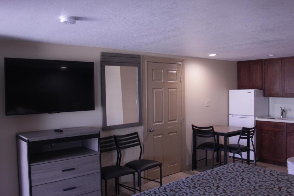 Kuchyň nebo kuchyňský kout v ubytování Americas Best Value Inn Port Aransas