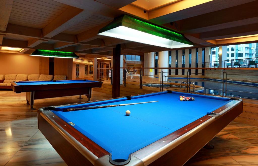 Biliár nebo kulečník v ubytování The Richforest Hotel- Sun Moon Lake