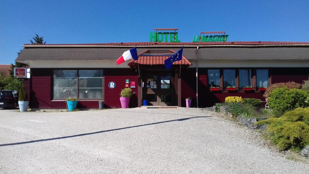 Budova, kde se hotel nachází