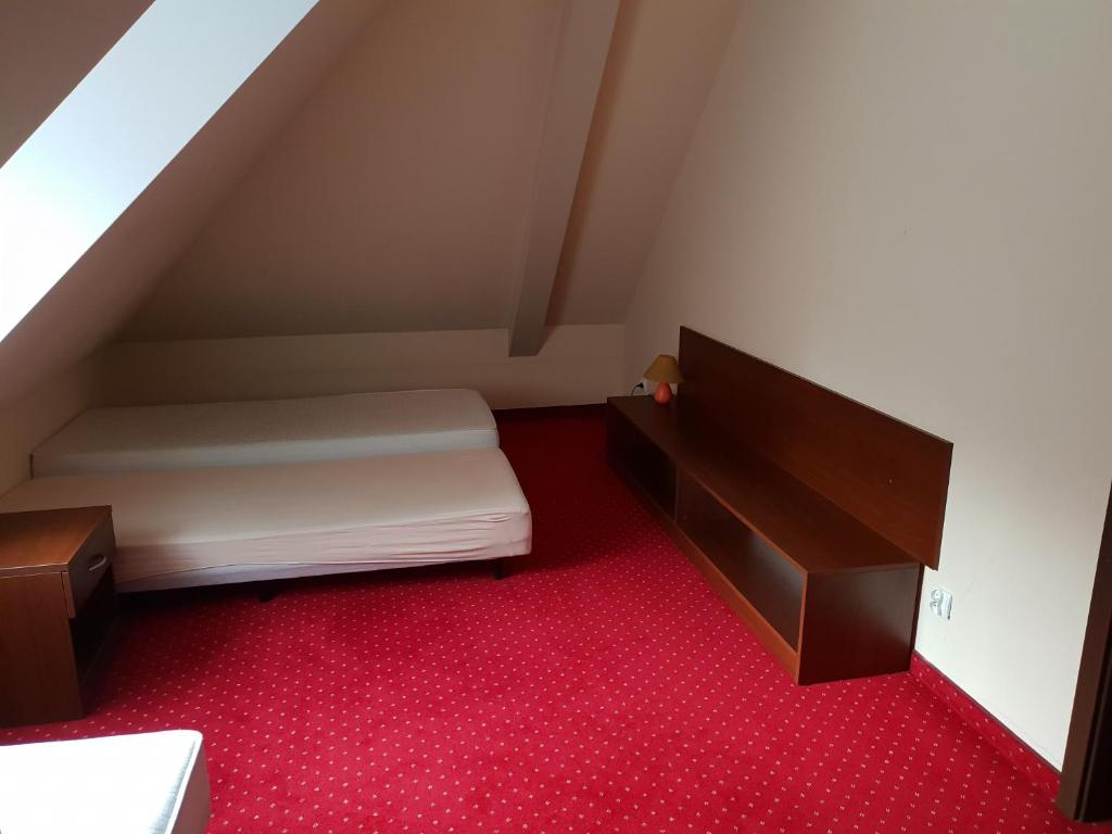 Posteľ alebo postele v izbe v ubytovaní Willa Architekt
