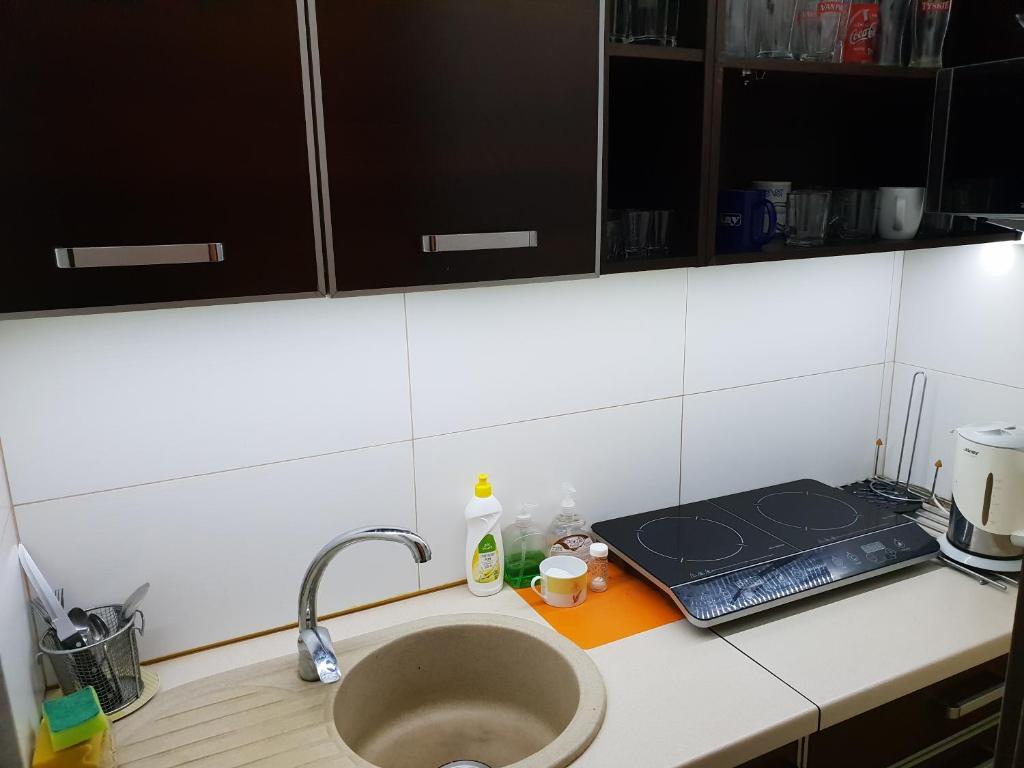 Kuchyňa alebo kuchynka v ubytovaní Willa Architekt