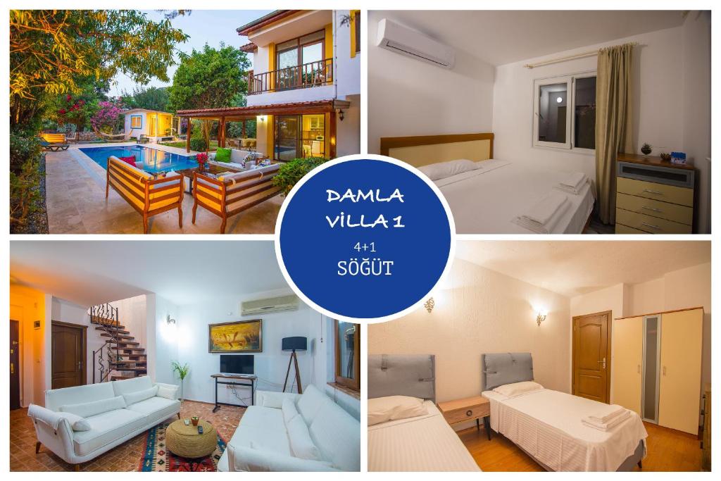 Villa Damla Sogut Marmaris Daily Weekly Rentals