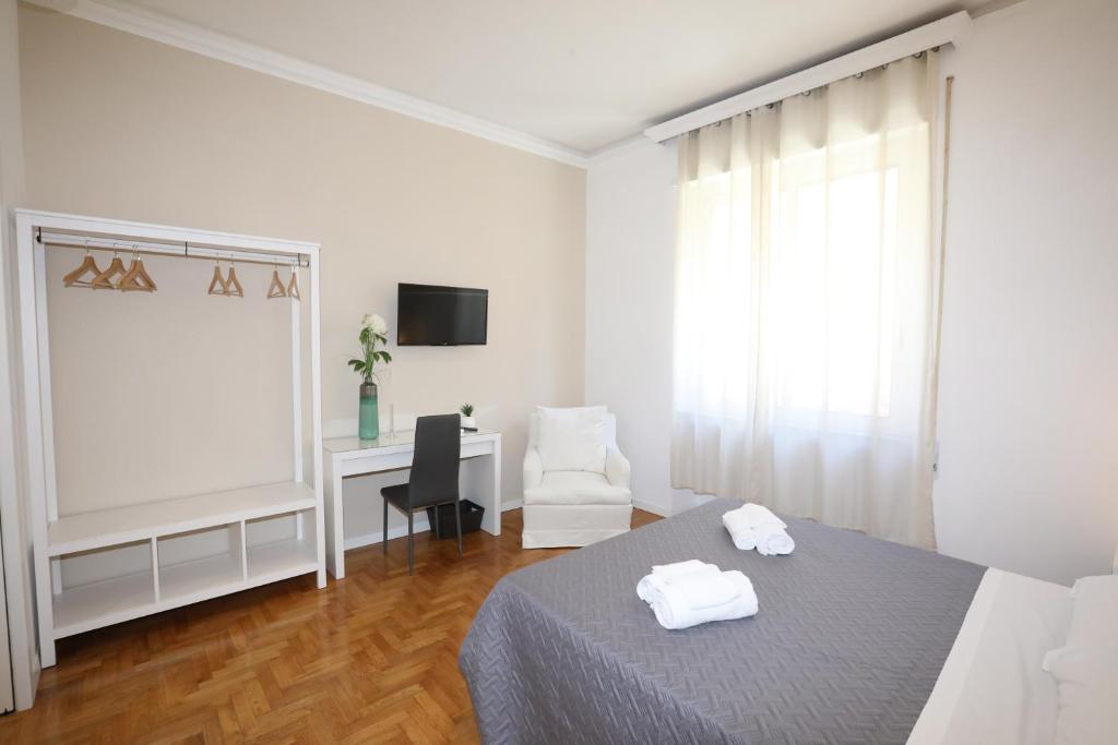 Posteľ alebo postele v izbe v ubytovaní Unique luxury apartment and rooms