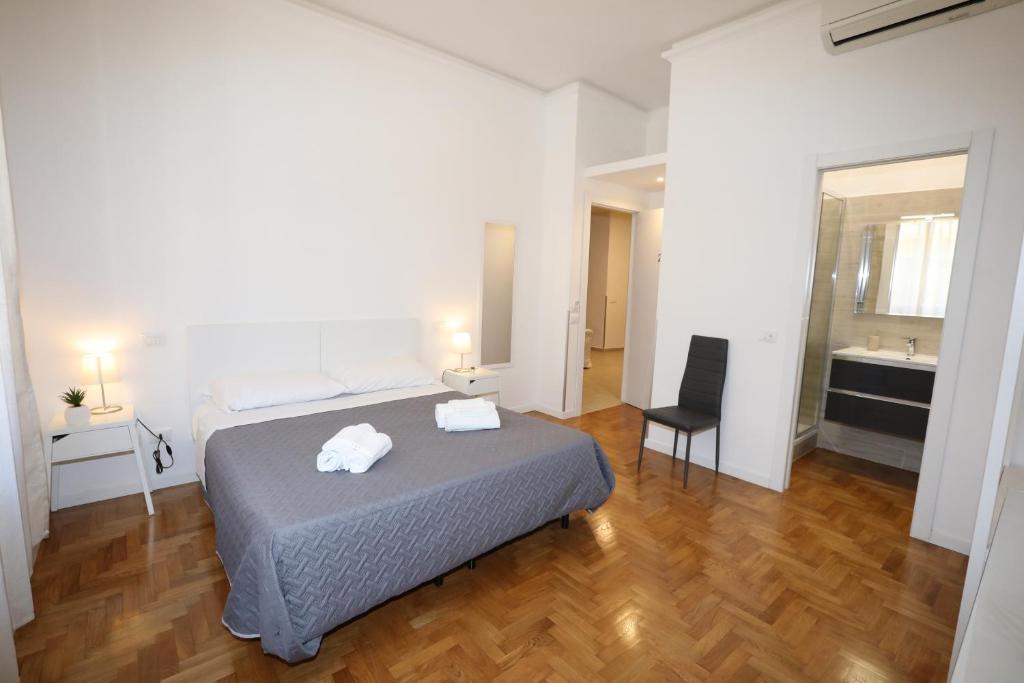 Posteľ alebo postele v izbe v ubytovaní Unique luxury apartment and rooms