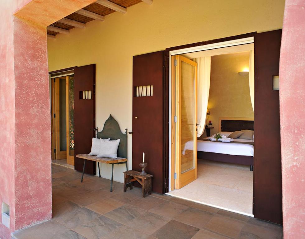 Postel nebo postele na pokoji v ubytování Masseria Piccapicca
