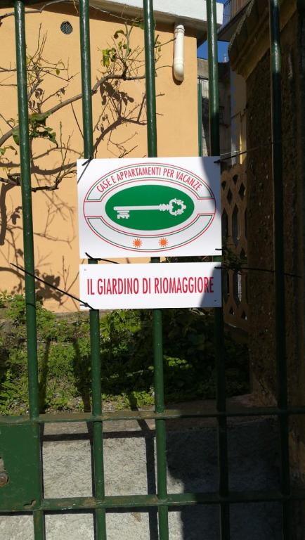 Certyfikat, podpis lub inny dokument wystawiony w obiekcie Il Giardino di Riomaggiore Suite
