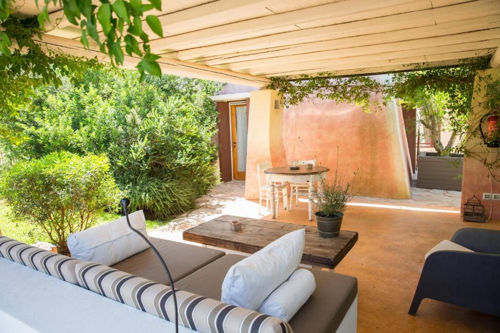 Posezení v ubytování Masseria Piccapicca
