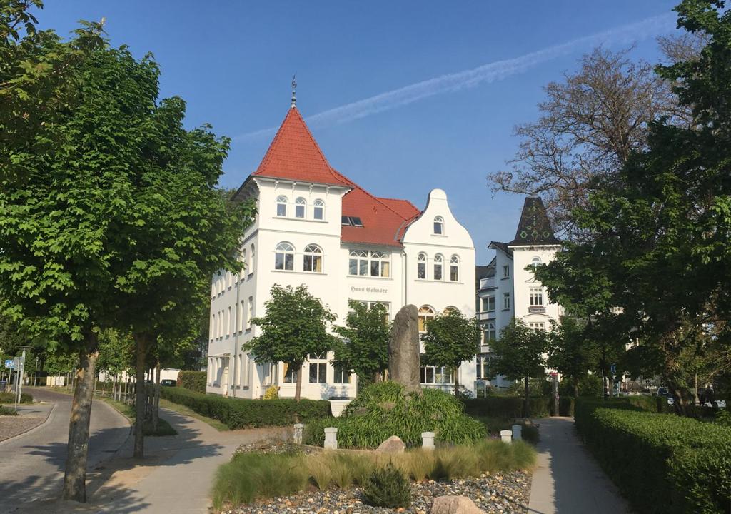 Zahrada ubytování Hotel Pension Haus Colmsee