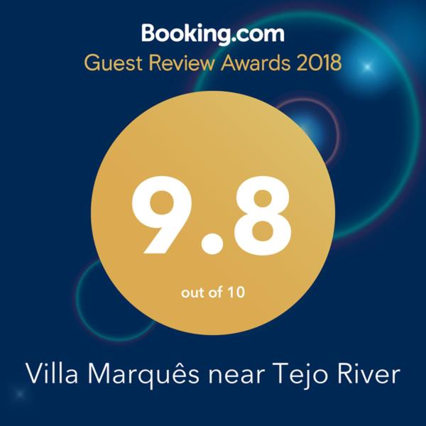 Certifikát, hodnocení, plakát nebo jiný dokument vystavený v ubytování Villa Marquês near Tejo River
