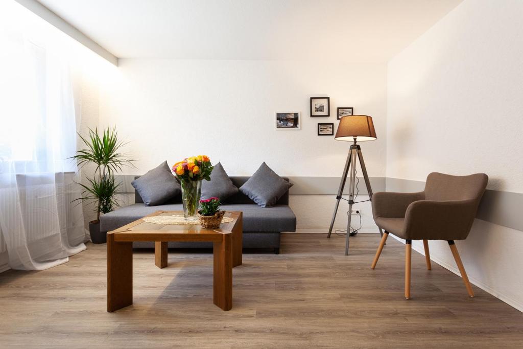 Posezení v ubytování Hotel Petra
