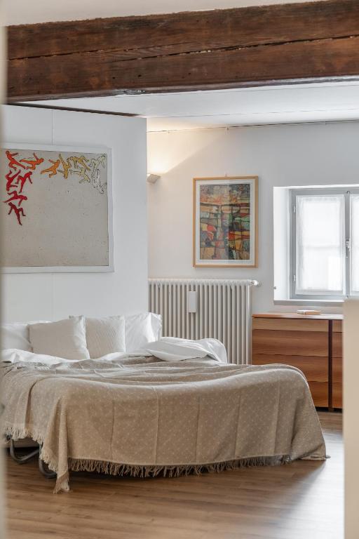 Posteľ alebo postele v izbe v ubytovaní A Casa Nuccia Studio by Holiday Solutions