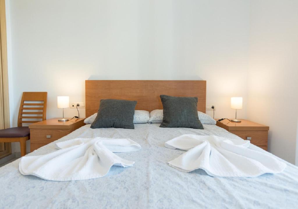 Postel nebo postele na pokoji v ubytování Apartamentos Varadero Sea View