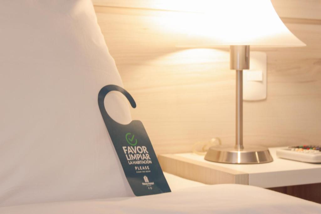 Koupelna v ubytování Nova Hotel